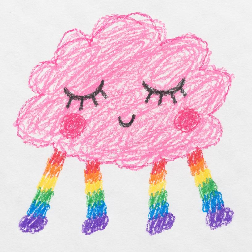 Artwork of Puffy Rainbowlegs